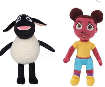 2PCS Amanda The Adventurer Plush, Plush Stuffed Doll Around The Game, Birthday Gift for Boys and Girls 11.8 inches